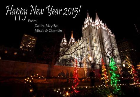 Salt Lake Temple Lights